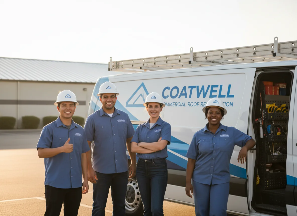 Commercial roof coating company in Eau Claire, MI
